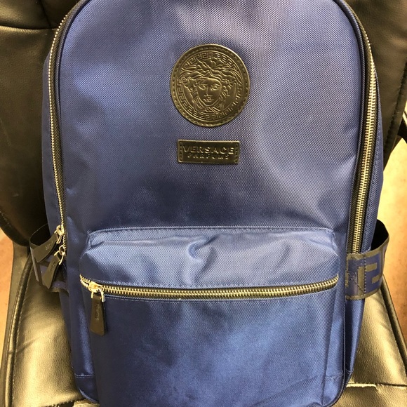 versace parfums backpack mens